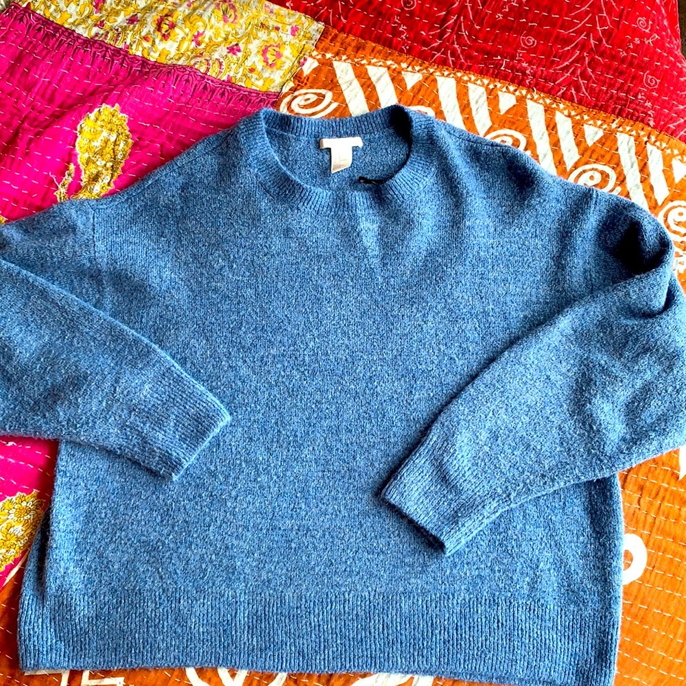 Blue sweater